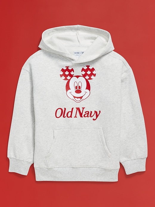 Image number 3 showing, Old Navy x Disney© Mickey Mouse Gender-Neutral Flag Logo-Graphic Pullover Hoodie for Kids
