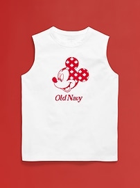 View large product image 4 of 5. Old Navy x Disney© Mickey Mouse Flag Logo-Graphic Muscle Tank for Boys