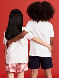 Image number 2 showing, Old Navy x Disney© Mickey Mouse Gender-Neutral Flag Logo-Graphic T-Shirt for Kids