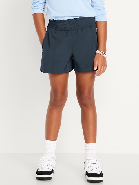 Short StretchTech Performance à taille haute pour fille