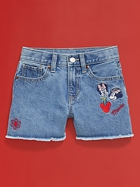 View large product image 4 of 5. Old Navy x Disney© High-Waisted Cutoff Jean Shorts for Girls