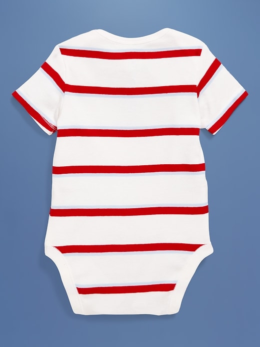 View large product image 2 of 4. Old Navy x Disney© Minnie Mouse Short-Sleeve Bodysuit for Baby