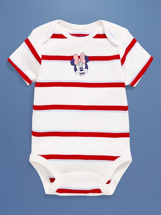 View large product image 1 of 4. Old Navy x Disney© Minnie Mouse Short-Sleeve Bodysuit for Baby