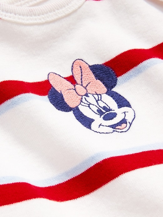 Image number 4 showing, Old Navy x Disney© Minnie Mouse Short-Sleeve Bodysuit for Baby