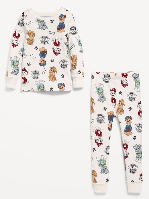 View large product image 2 of 2. Paw Patrol™ Unisex Graphic Snug-Fit Pajama Set for Toddler & Baby