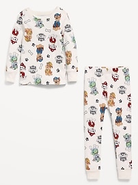 Image number 2 showing, Paw Patrol™ Unisex Graphic Snug-Fit Pajama Set for Toddler & Baby