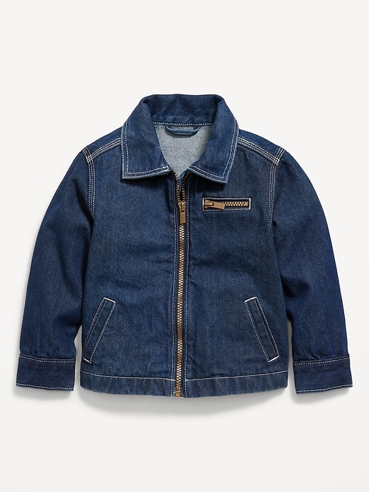 View large product image 1 of 2. Full-Zip Jean Barn Coat for Toddler Boys
