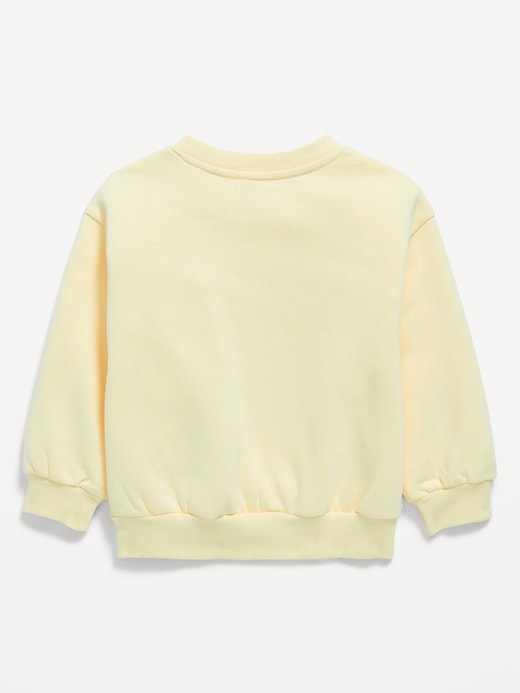 View large product image 2 of 2. Long-Sleeve Graphic Sweatshirt for Toddler Girls