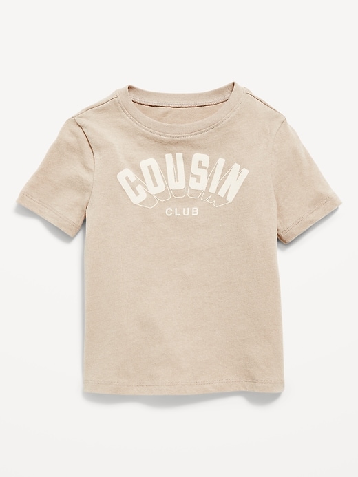 View large product image 1 of 2. Short-Sleeve Unisex Graphic T-Shirt for Toddler