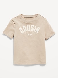 Image number 1 showing, Short-Sleeve Unisex Graphic T-Shirt for Toddler