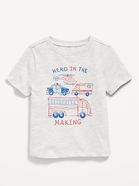 Image number 1 showing, Unisex Short-Sleeve Graphic T-Shirt for Toddler