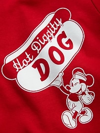 View large product image 4 of 5. Old Navy x Disney© Mickey Mouse Graphic Bodysuit for Baby