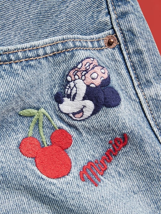 Image number 8 showing, Old Navy x Disney© High-Waisted OG Jean Cut-Off Shorts -- 3-inch inseam