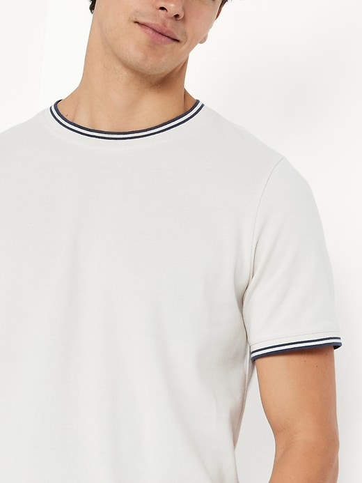 Image number 3 showing, Textured Pique T-Shirt