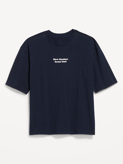 Heavyweight Cropped Graphic T-Shirt