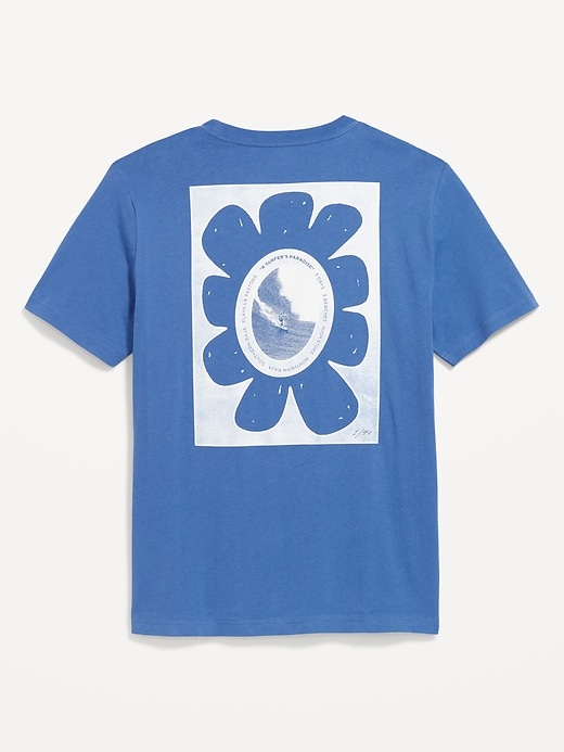 View large product image 2 of 2. Crew-Neck Graphic T-Shirt