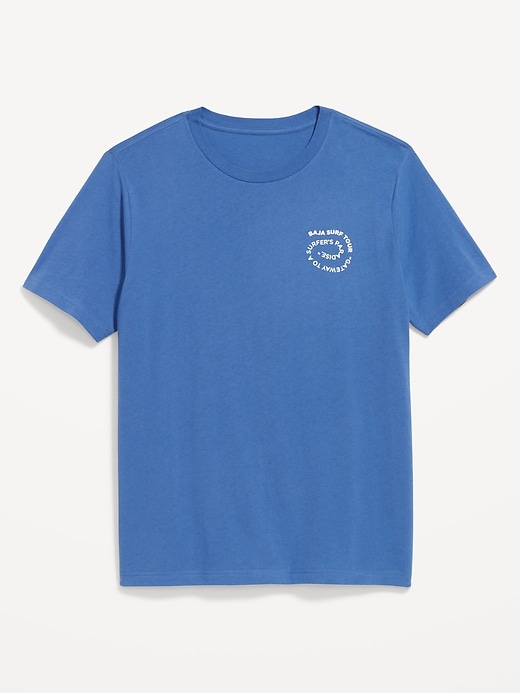 View large product image 1 of 2. Crew-Neck Graphic T-Shirt
