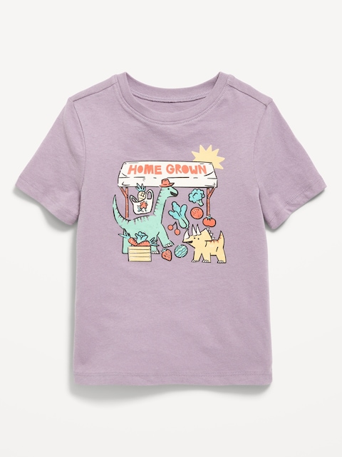 Unisex Short-Sleeve Graphic T-Shirt for Toddler