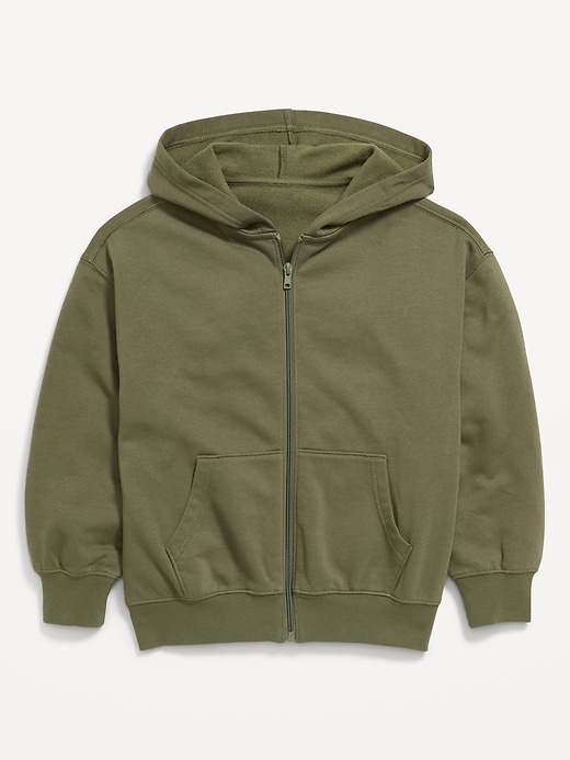 View large product image 2 of 2. Oversized Zip Hoodie for Boys
