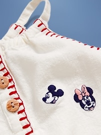 View large product image 4 of 5. Old Navy x Disney© Linen-Blend Sleeveless One-Piece Romper for Baby
