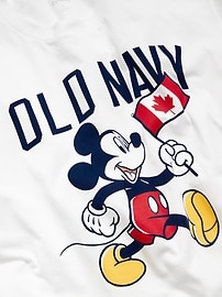 View large product image 5 of 6. Old Navy x Disney© Mickey Mouse Flag Graphic T-Shirt