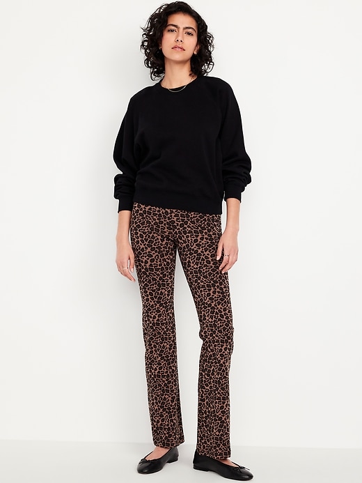 Image number 1 showing, High-Waisted Fashion Flare Leggings
