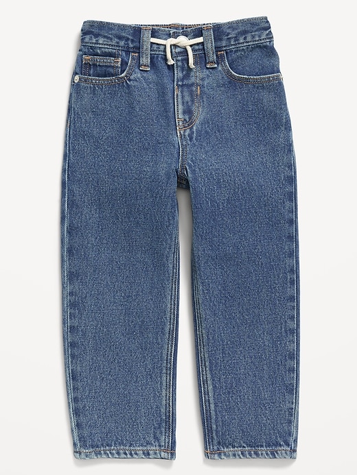 View large product image 1 of 1. Baggy Barrel-Leg Jeans for Toddler Boys