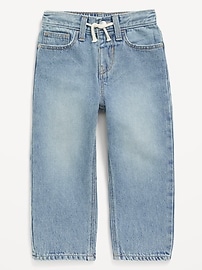 Image number 1 showing, Baggy Barrel-Leg Jeans for Toddler Boys