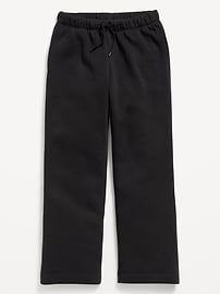 View large product image 4 of 4. Favorite Fleece High-Waisted Wide-Leg Sweatpants for Girls