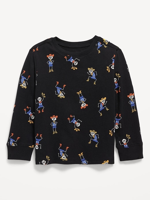 View large product image 1 of 2. Printed Long-Sleeve T-Shirt for Toddler Boys