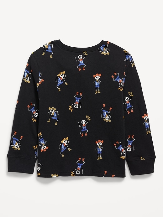 View large product image 2 of 2. Printed Long-Sleeve T-Shirt for Toddler Boys