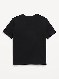 Image number 2 showing, Disney© Pumpkin Mickey Mouse Gender-Neutral Graphic T-Shirt for Kids