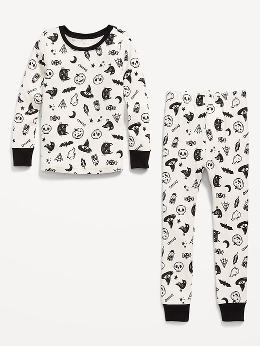 L'image numéro 3 présente Pyjama ajusté à motif pour tout-petit et bébé