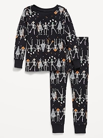 View large product image 3 of 4. Printed Snug-Fit Pajama Set for Toddler & Baby