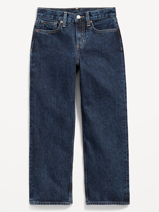 L'image numéro 4 présente Jean coupe généreuse non extensible pour Garçon