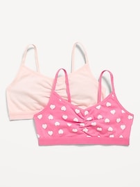 Image number 1 showing, Cami Bra 2-Pack for Girls