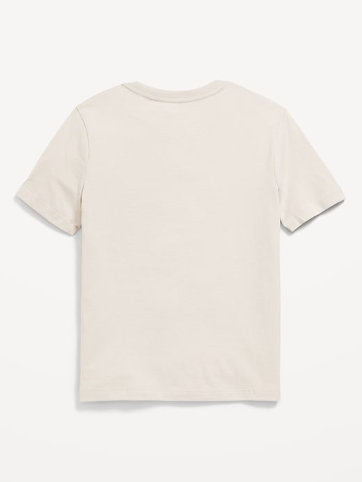 View large product image 2 of 2. Old Navy x Disney© Gender-Neutral Mickey Logo-Graphic T-Shirt for Kids