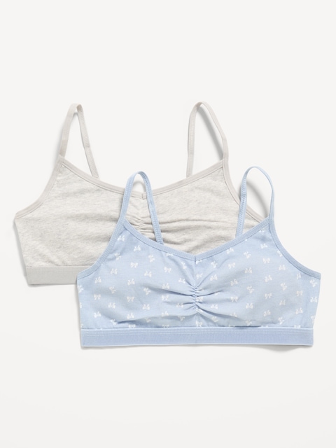 Soutien-gorge camisole pour fille (paquet de 2) - Multi
