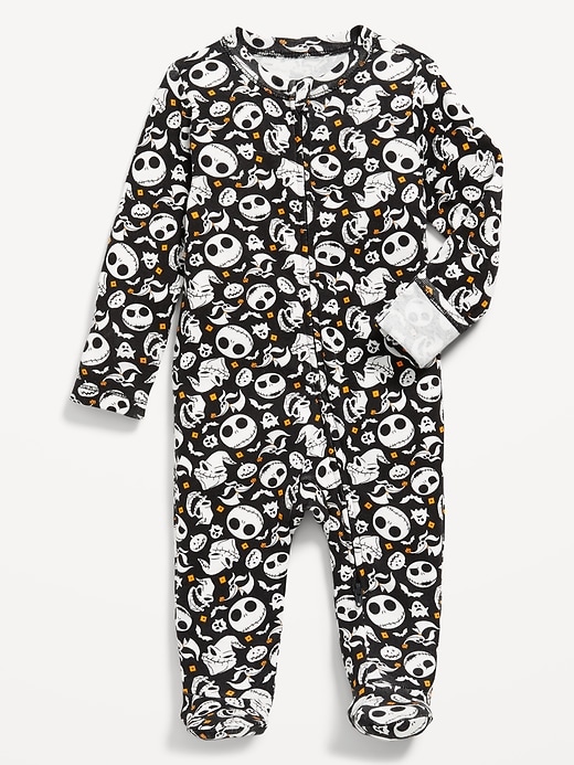 Image number 1 showing, Disney© 2-Way-Zip Sleep & Play Footed One-Piece for Baby