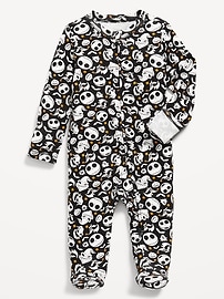 Image number 1 showing, Disney© 2-Way-Zip Sleep & Play Footed One-Piece for Baby