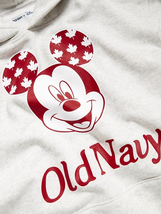 Image number 5 showing, Old Navy x Disney© Mickey Mouse Flag Oversized Logo Graphic Hoodie