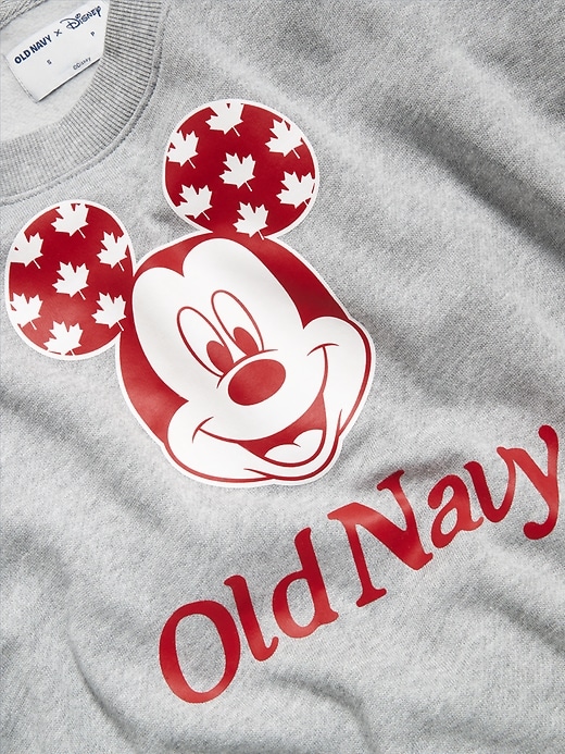 Image number 10 showing, Old Navy x Disney© Mickey Mouse Oversized Graphic Flag Sweatshirt