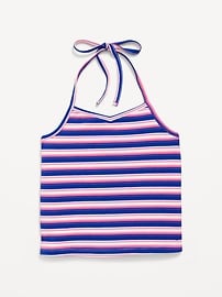 Image number 2 showing, Jersey Halter Top for Girls