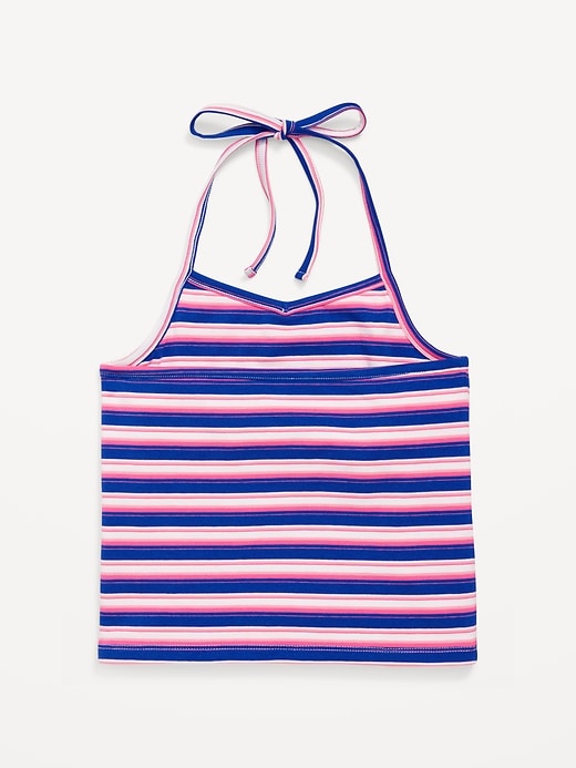 Image number 3 showing, Jersey Halter Top for Girls