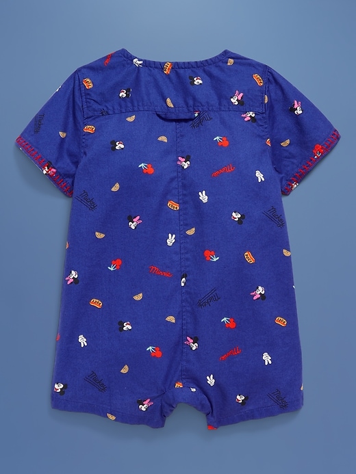 View large product image 2 of 5. Old Navy x Disney© Poplin One-Piece Romper for Baby