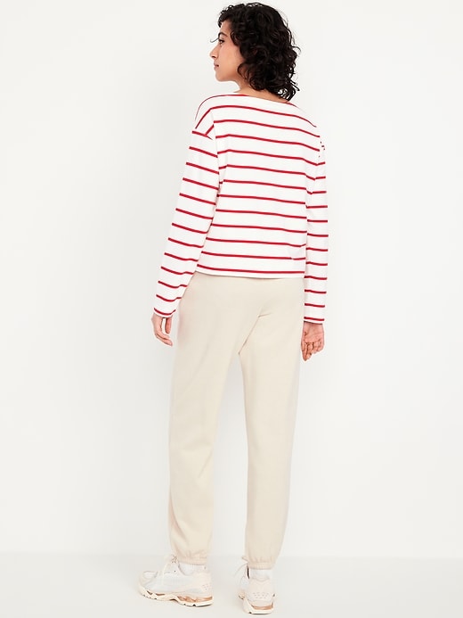 Image number 2 showing, High-Waisted SoComfy Jogger Sweatpants