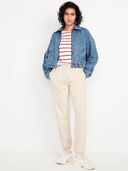 Image number 3 showing, High-Waisted SoComfy Jogger Sweatpants