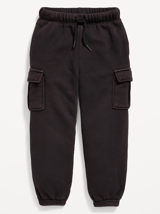 Image number 3 showing, Baggy Cargo Fleece Joggers for Toddler Boys