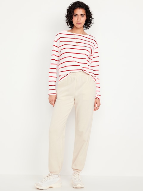 High-Waisted SoComfy Jogger Sweatpants