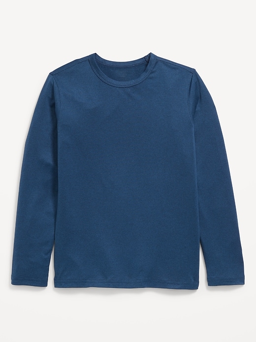 View large product image 2 of 2. CloudMotion Long-Sleeve Performance T-Shirt for Boys